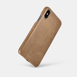 iPhone Xs Max - iCarer étui portefeuille à rabat en cuir véritable - détachable - 2 en 1, marron (RIXS07-BN) – Bild 3