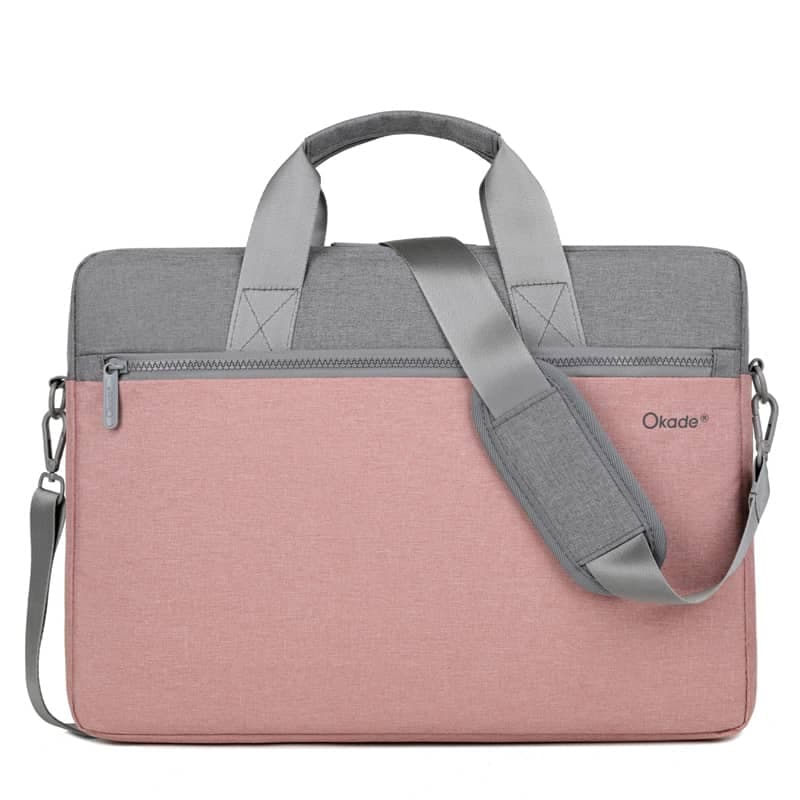 Okade - MacBook / Laptop bag, 15.6 inch, T66, Pink