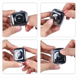 Apple Watch 45 mm - Custodia in TPU trasparente – Bild 4