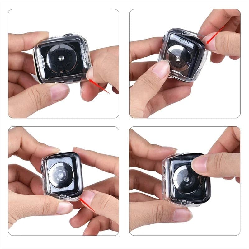 Apple Watch 45mm - Clear TPU Hülle – 4