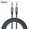 Hoco AUX Kabel 1 Meter, UPA02 AUX Spring Audio, schwarz