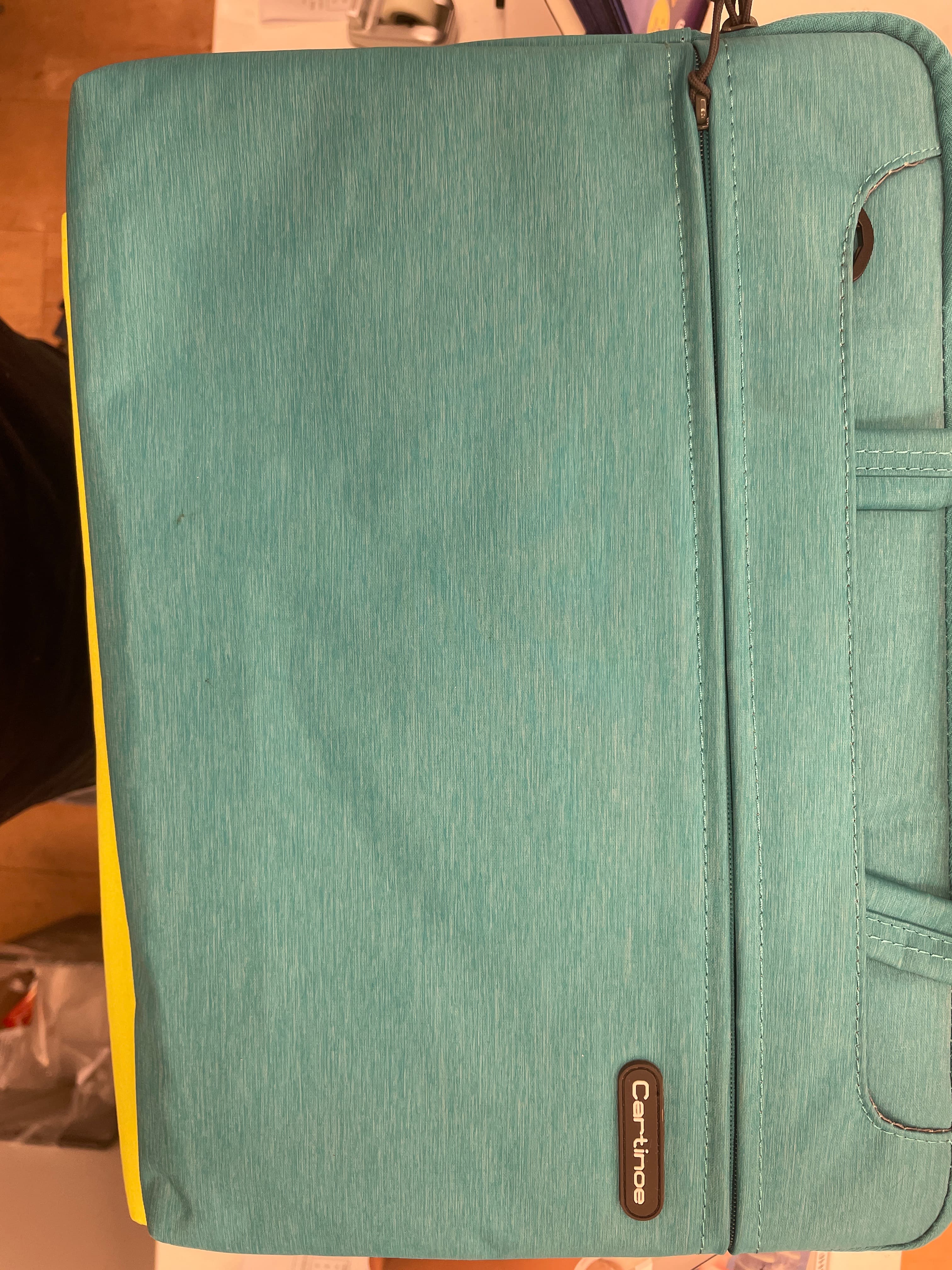 Cartinoe 15 inch Macbook Bag Turquoise Blue