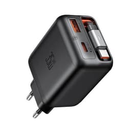 McDodo - FreeGo 75W Car Charger with Retractable Cable, 70CM (Output: USB-A and USB-C / Cable: USB-C) Black – Bild 4