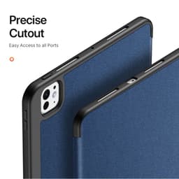 Apple iPad Mini 6/7 - Dux Ducis Domo Series, Étui à clapet relevable, bleu – Bild 3