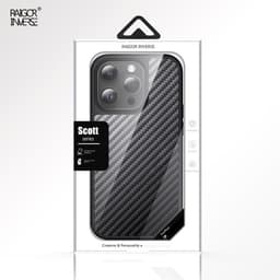 Apple iPhone 16 Pro Max - Raigor Scott Series Case Black Carbon – Bild 4