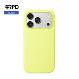 iPhone Air - Custodia in silicone giallo neon, liquido (versione Magsafe) – Bild 1