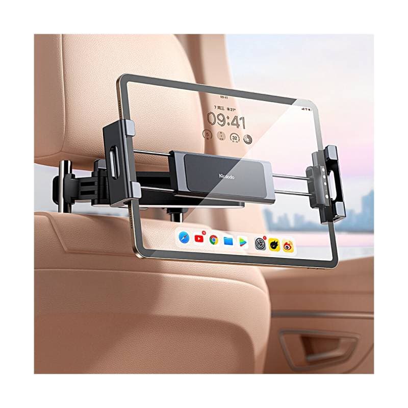 McDodo - Porta tablet per poggiatesta auto, nero – 2