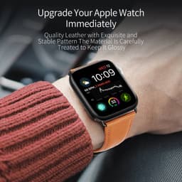 Apple Watch - DUX Business Strap (42mm/44mm/45mm/46mm(10.Gen)/49mm), Braun – Bild 8