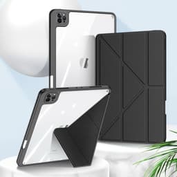 iPad Pro 11 (2024/2025) - Dux Ducis Magi Series, étui à rabat relevable, noir – Bild 3
