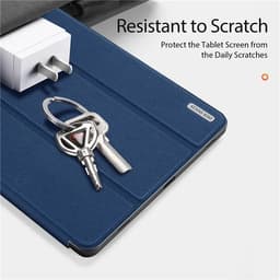 Samsung Galaxy Tab S9 - Serie Dux Ducis Domo, custodia flip stand-up, blu – Bild 4