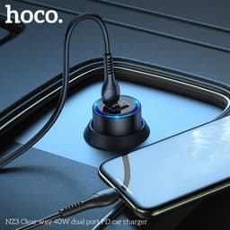 Hoco Z60 48W dual port fast Charging, noir – Bild 5