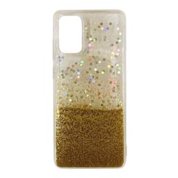 samsung galaxy s20plus - étui feuille or – Bild 1
