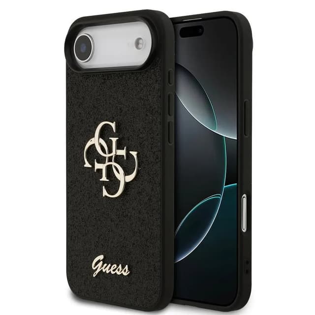 iPhone Air - Guess Metal Logo Case, Black GUHCP17MHG4SGK