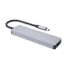 Proove - 5-in-1 HDMI Iron Link, (2x USB-A, 1x USB-A, DHMi 3840x2160 30Hz) argenté
