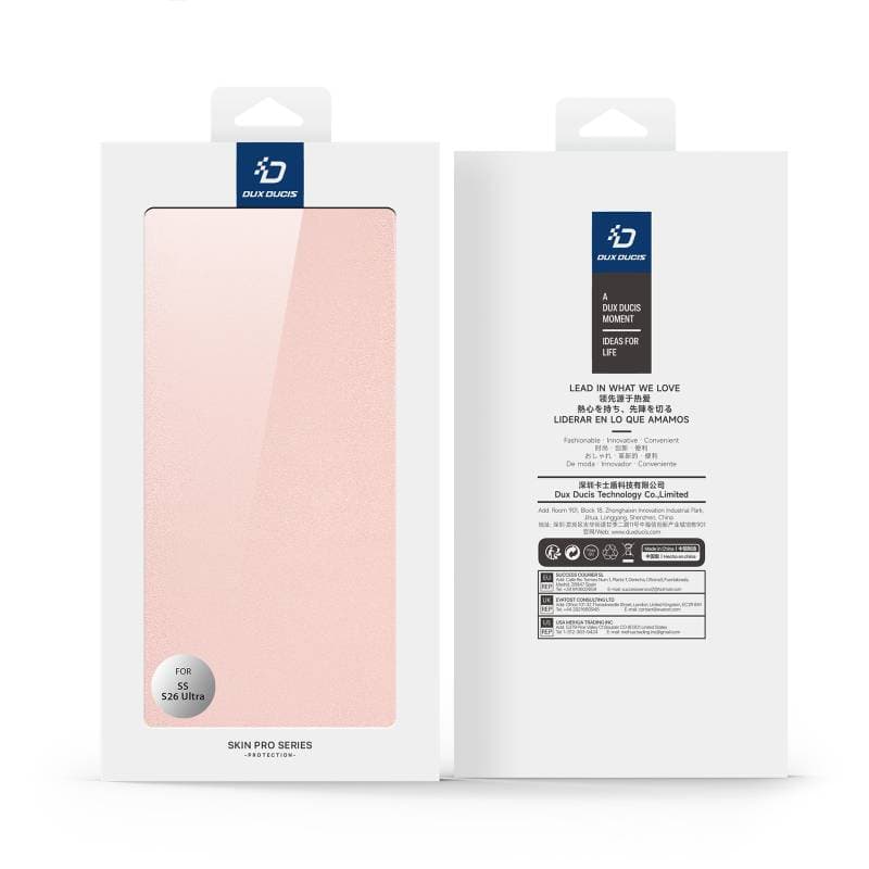 Samsung Galaxy S26 Ultra - Pelle Dux Ducis Pro Series Rosegold – 4