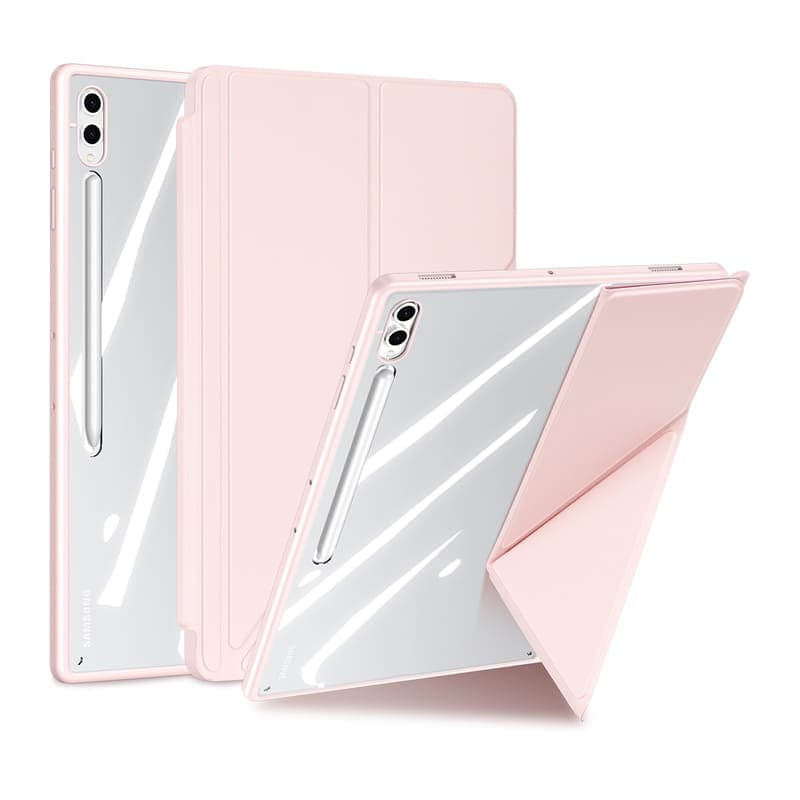 Samsung Galaxy Tab S11 - Dux Ducis Magi Series, étui à rabat relevable, rose