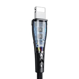 McDodo - USB-A auf Lightning Ladekabel, 0.2m, Schwarz – Bild 3