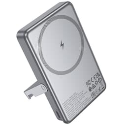 Hoco - Q36A Sunlight PD20W Powerbank magnetisch saugend + Halter, 10000mAh, dunkelgrau – Bild 2