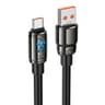 Hoco - U143 USB-C cable 1.2m fast charging data cable, black