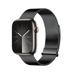 Apple Watch - DUX Milanese Pro Version Strap - 42mm/44mm/45mm/46mm(10.Gen)/49mm, Black – Bild 1