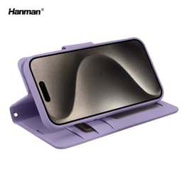 Apple iPhone Air - Hanman Mill Flip Case mit 3 Kartenfächern, Lila – Bild 11