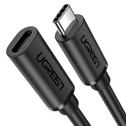 UGREEN - USB-C Verlängerungskabel 0.5m Type-C male Type-C female - 20V 3A, schwarz – Bild 9