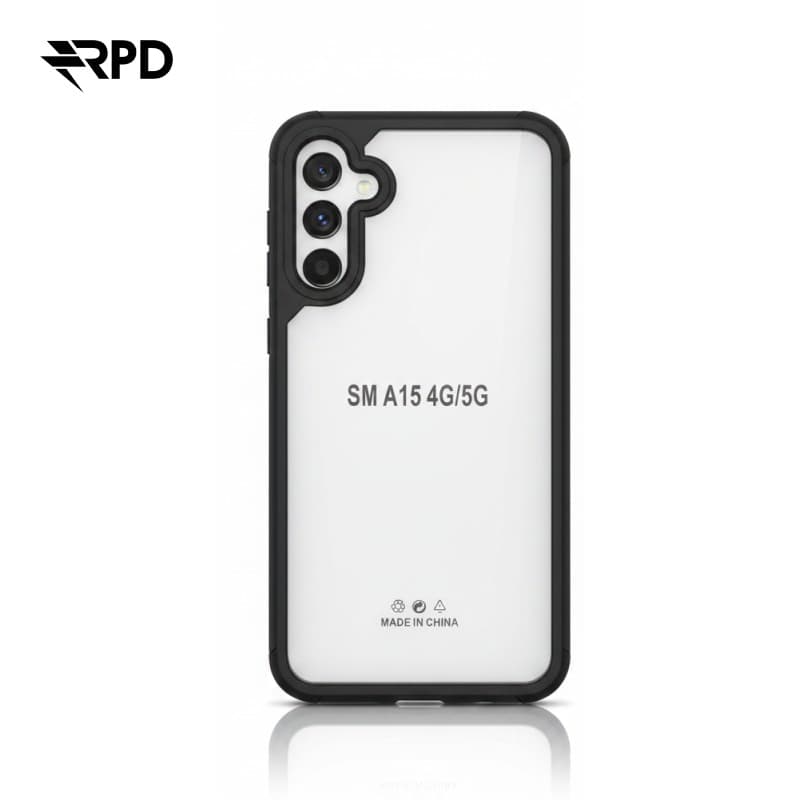 A15 - Protective cover, transparent with black edge