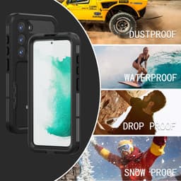 Samsung Galaxy S23 - Custodia impermeabile per esterni Redpepper IP68 Mars Series, nero – Bild 4