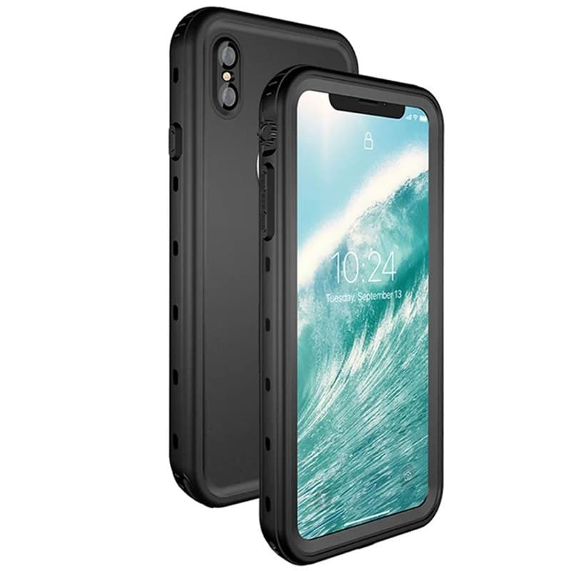 Apple iPhone XR - Redpepper IP68 Dot+ Series Wasserdichtes Outdoor Case, schwarz