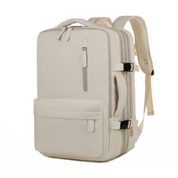Okade - S2304 Notebook backpack - USB, water-repellent, business and travel, up to 17.3 inch, beige – Bild 2