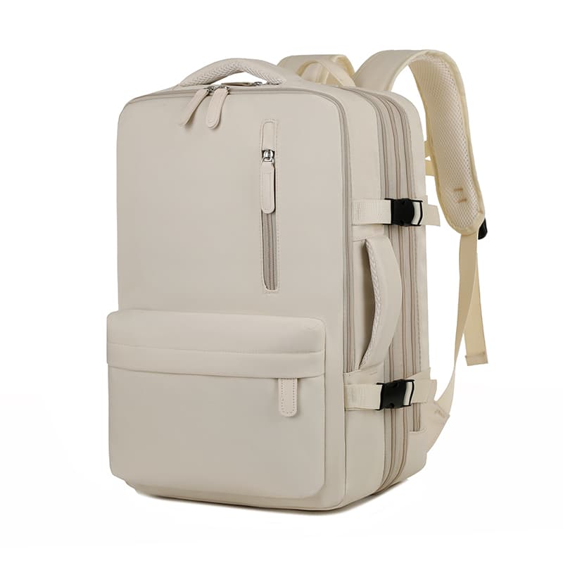 Okade - S2304 Notebook backpack - USB, water-repellent, business and travel, up to 17.3 inch, beige – 2
