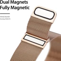 Galaxy Watch - DUX Milanese Strap (22mm) Gold – Bild 4