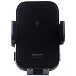 Proove - Triple Clamp Car Mount with Wireless Charger, Schwarz – Bild 3