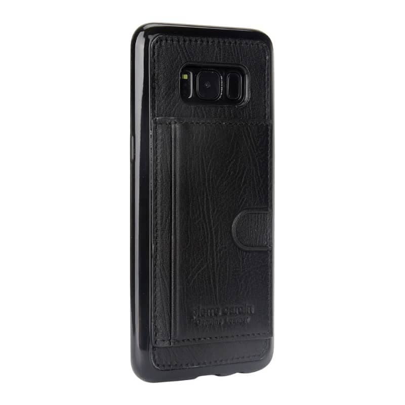 Samsung Galaxy S8 - Pierre Cardin card leather black (PCL-P11)