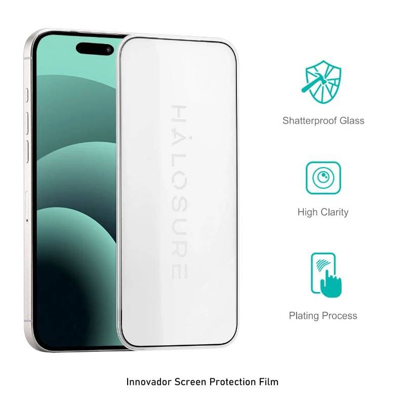 iPhone Air - Halosure Innovador Premium Panzerglas, transparent – 3