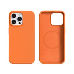 RPD - iPhone 16 Pro Burom Silicone Case mit MagSafe, Orange – Bild 1