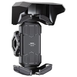 REMAX - Mobile phone holder with sun protection for e-scooter, motorcycle and bicycle, black (RM-C53) – Bild 3