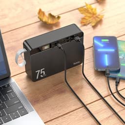 Hoco J94 Overlord - Powerbank Hoco con display digitale, grande capacità, nero – Bild 4