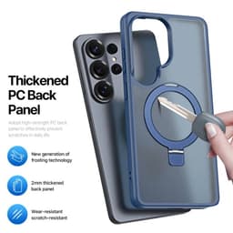Samsung Galaxy S26 Ultra - Dux Ducis Yind Series avec Magsafe et fonction stand en bleu foncé – Bild 7