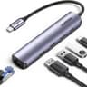 Ugreen - Hub USB-C 5-in-1 con HDMI ed Ethernet (CM418 / 10919), argento/nero