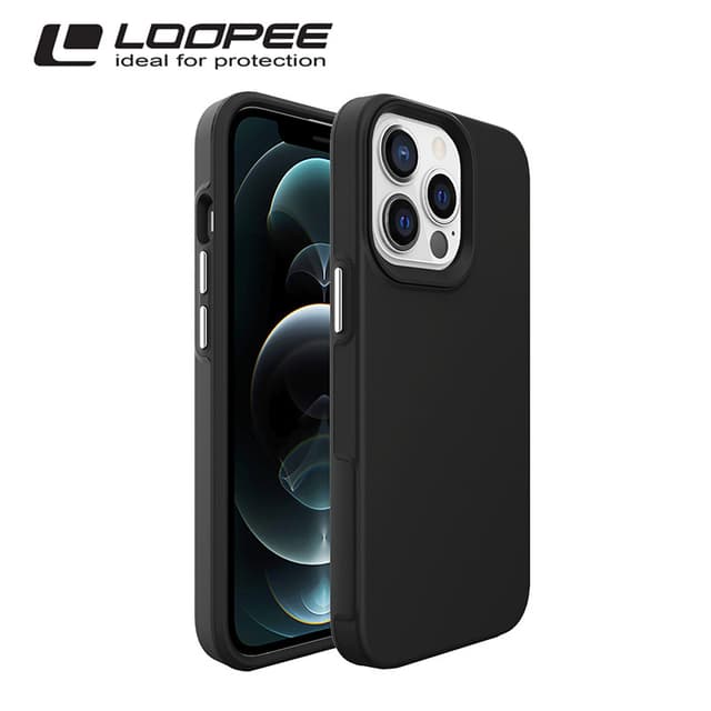 iPhone 14 Plus - Loopee Étui d'extérieur, Noir