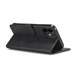 iPhone 14 Pro Max - Etui portefeuille LC.IMEEKE avec 3 emplacements pour cartes & fermeture magnétique, noir – Bild 5