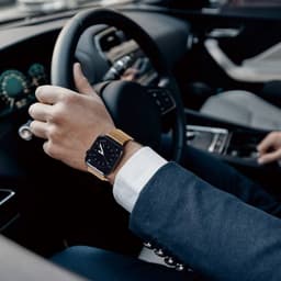 Apple Watch - DUX Milanese Version Strap - 38mm/40mm/41mm/42mm(10.Gen), Gold – Bild 8