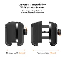 Joyroom - JR-ZS431 - Bike Phone Mount Black – Bild 8