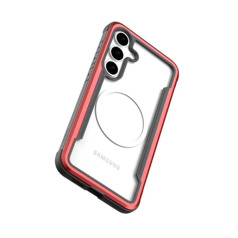 Samsung Galaxy S25 Plus - Raptic Defence SHIELD con funzione Magsafe, rosso – 2