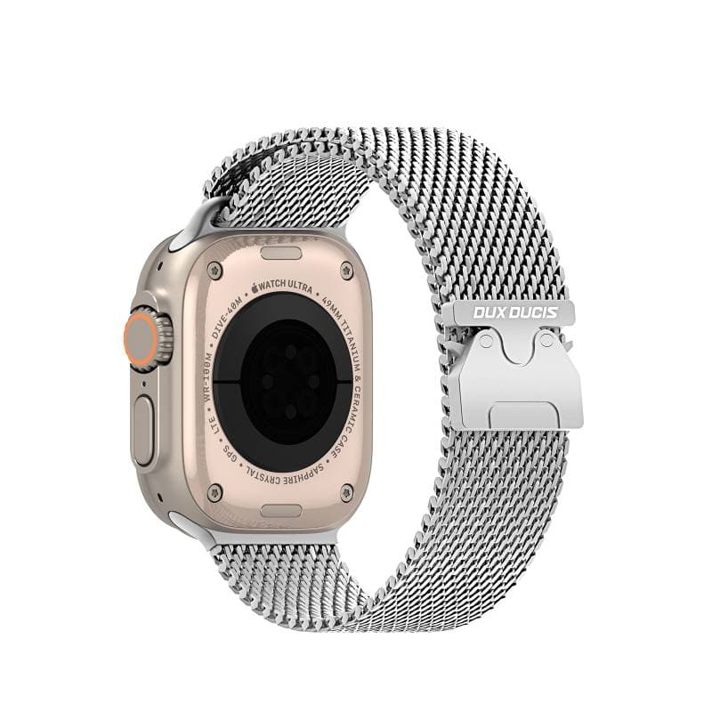 Apple Watch - DUX Milanese Air Strap - 38mm/40mm/41mm/42mm(10.Gen), Silber – 3