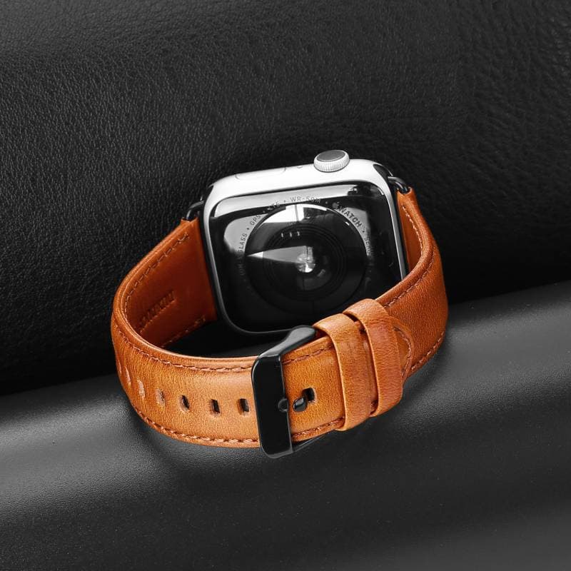 Apple Watch - DUX Business Strap (42mm/44mm/45mm/46mm(10.Gen)/49mm), Braun – 4