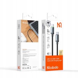McDodo - USB-C to USB-C Charging Light, 60W, 3m, noir – Bild 8