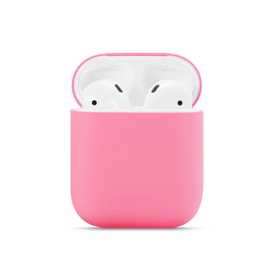 Airpods 1+2° generazione - Custodia in silicone da appendere rosa – 2