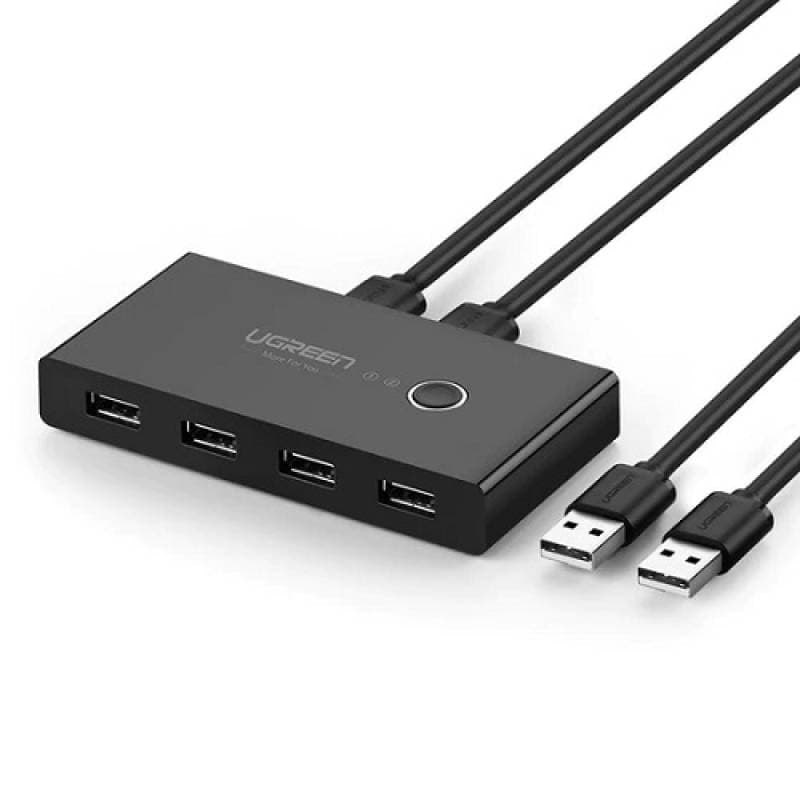 Ugreen - Interruttore di condivisione USB 2 in 4 out (US216 / 30768) – 2